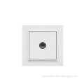 One Gang TV Power Outlet with Hanger